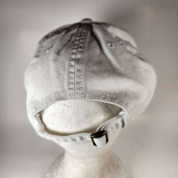 RHONE Cap Strap Back White Trucker Cotton Dad Hat Logo Baseball - Picture 8 of 9